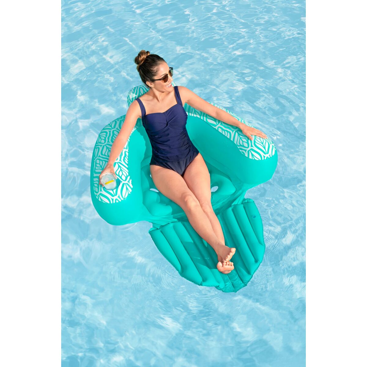 Täispuhutav basseinitool Bestway Comfort Plush 145 x 120 cm